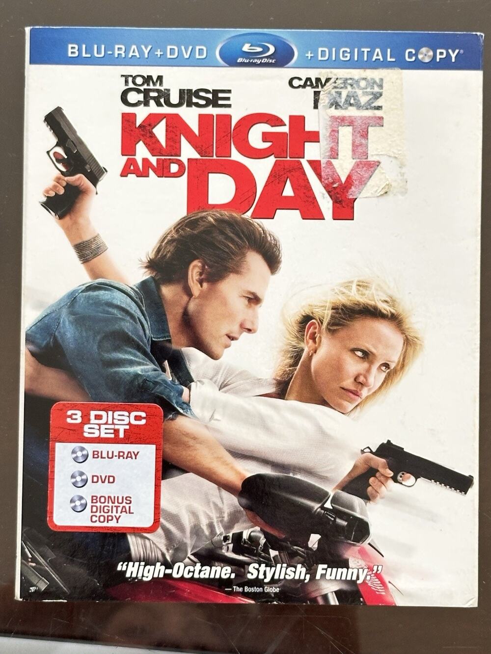 Knight and Day - Blu-ray DVD + BONUS DIGITAL COPY